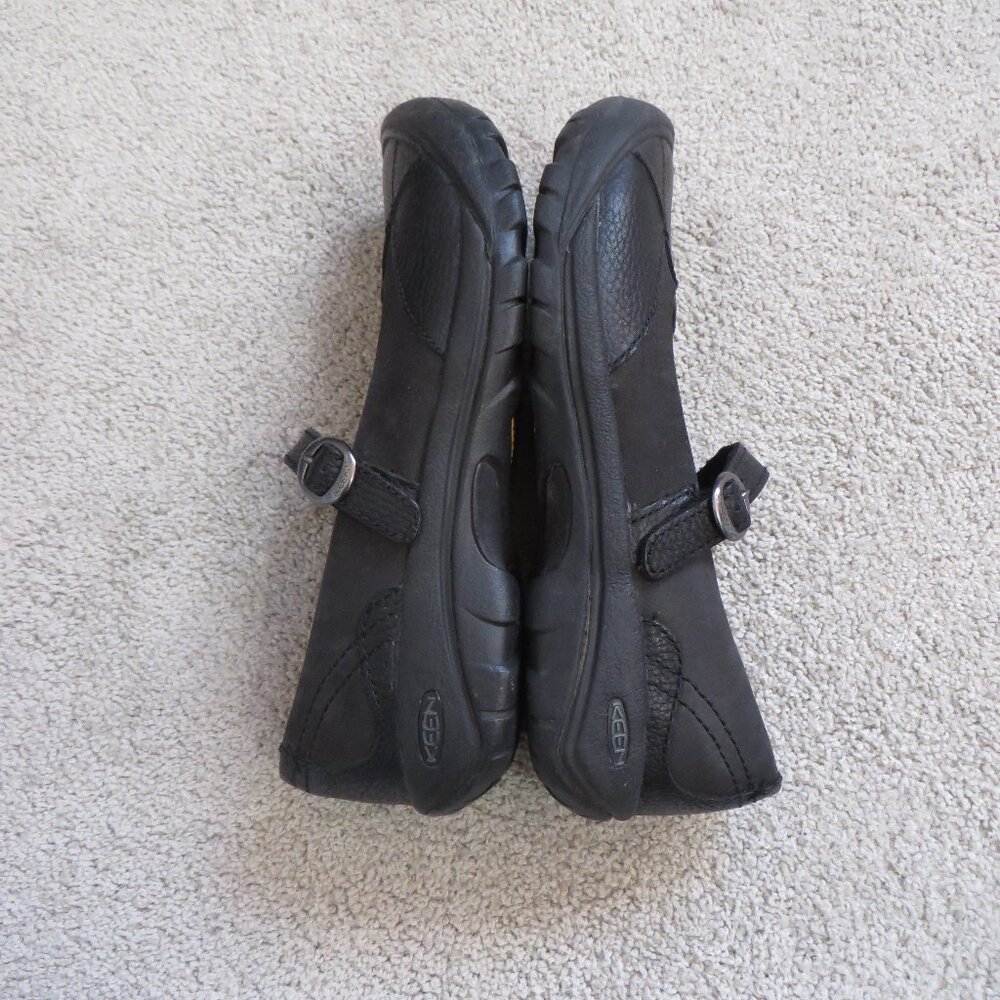 EUC Keen Womens Presidro Mary Jane shoes size 8.5 black buckle #1011432 - Picture 8 of 10